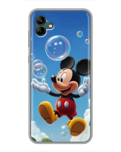 Чохол для Samsung Galaxy A04 з картинкою «Mickey та мильні бульбашки»