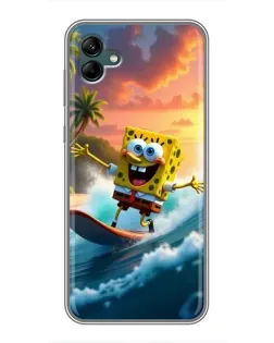 Чохол для Samsung Galaxy A04 з картинкою «Губка Боб серфінгіст» Чохол для Samsung Galaxy A04 з картинкою «Губка Боб серфінгіст»