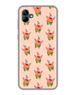 Чохол для Samsung Galaxy A04 з картинкою «Патрік Стар паттерн» Чохол для Samsung Galaxy A04 з картинкою «Патрік Стар паттерн»