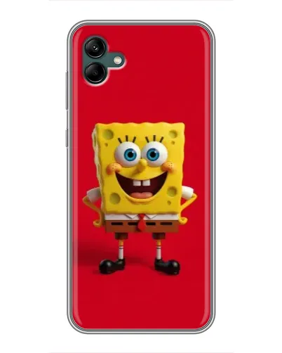 Чохол для Samsung Galaxy A04 з картинкою «Спанч Боб на червоному» Чохол для Samsung Galaxy A04 з картинкою «Спанч Боб на червоному»