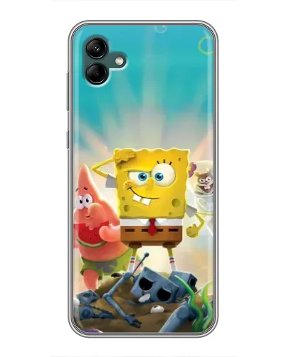 Чохол для Samsung Galaxy A04 з картинкою «Спанч Боб переможець» Чохол для Samsung Galaxy A04 з картинкою «Спанч Боб переможець»