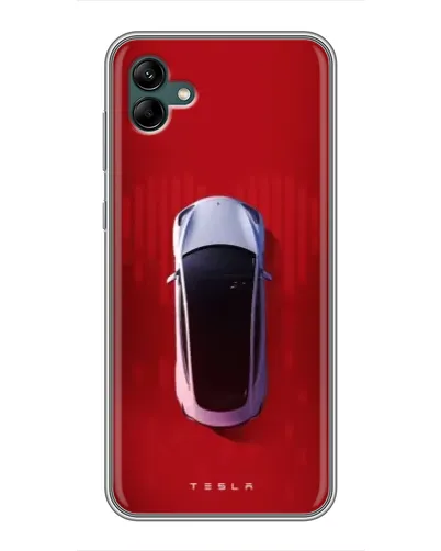 Чохол для Samsung Galaxy A04 з картинкою «Tesla Top View»