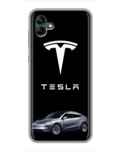 Чохол для Samsung Galaxy A04 з картинкою «Tesla Model Y»