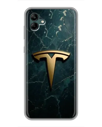 Чохол для Samsung Galaxy A04 з картинкою «Мармурова Tesla Gold»