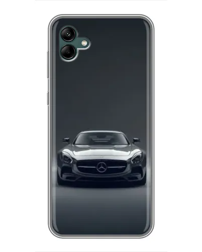 Чохол для Samsung Galaxy A04 з картинкою «Mercedes на чорному»