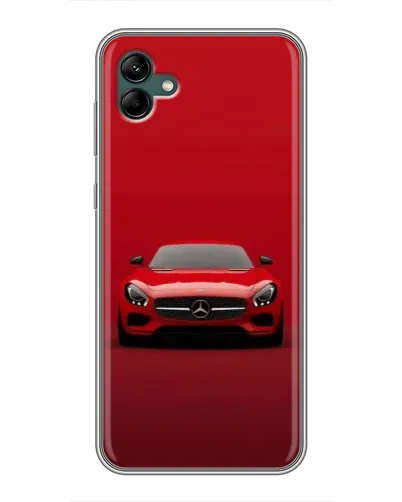 Чохол для Samsung Galaxy A04 з картинкою «Червоний Mercedes AMG»