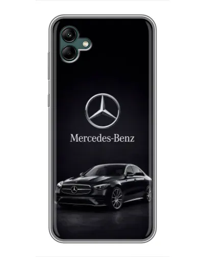 Чехол для Samsung Galaxy A04 с картинкой «Mercedes — решетка радиатора»
