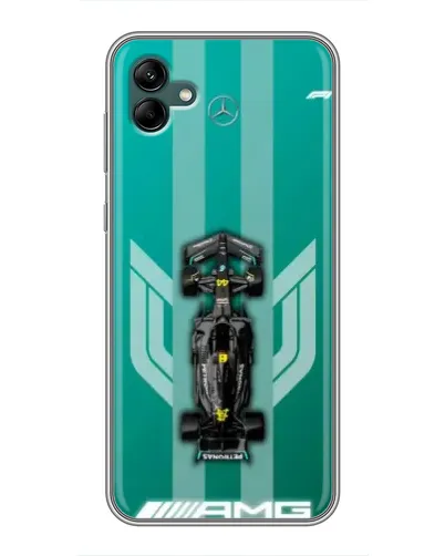 Чехол для Samsung Galaxy A04 с картинкой «Mercedes AMG Petronas»