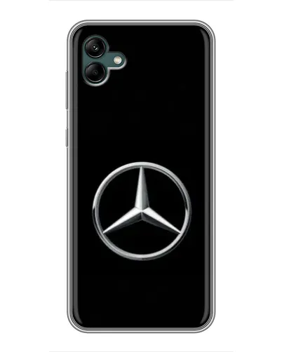 Чехол для Samsung Galaxy A04 с картинкой «Mercedes классический лого»