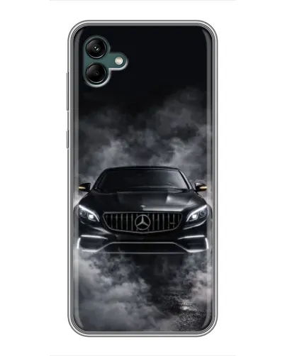 Чехол для Samsung Galaxy A04 с картинкой «Mercedes в дыму»