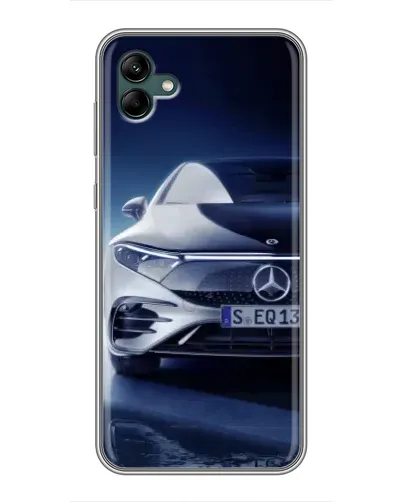 Чехол для Samsung Galaxy A04 с картинкой «Mercedes EQ — будущее»