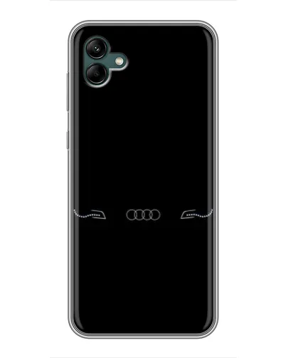 Чехол для Samsung Galaxy A04 с картинкой «Audi — световой подпись»