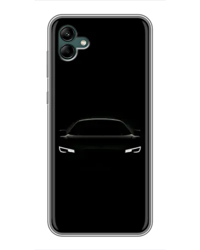 Чехол для Samsung Galaxy A04 с картинкой «Взгляд Audi в темноте»