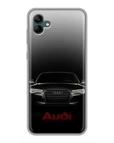 Чехол для Samsung Galaxy A04 с картинкой «Audi — градиентный контур»