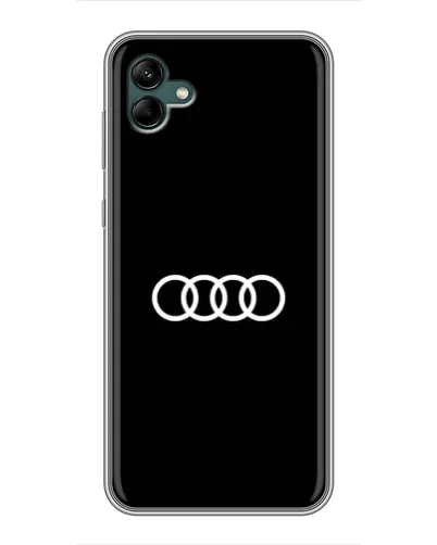 Чехол для Samsung Galaxy A04 с картинкой «Audi White Logo»