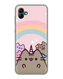 Чохол для Samsung Galaxy A04 з картинкою «Єдиноріг Pusheen»