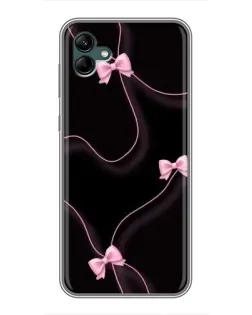 Чохол для Samsung Galaxy A04 з картинкою «Рожеві стрічки»