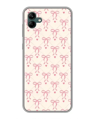 Чохол для Samsung Galaxy A04 з картинкою «Рожеві бантики Coquette» Чохол для Samsung Galaxy A04 з картинкою «Рожеві бантики Coquette»