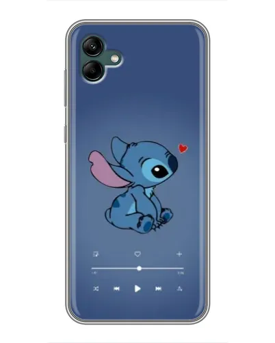 Чехол для Samsung Galaxy A04 с картинкой «Музыкальный Stitch»