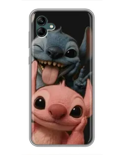 Чохол для Samsung Galaxy A04 з картинкою «Стіч та Ангел»