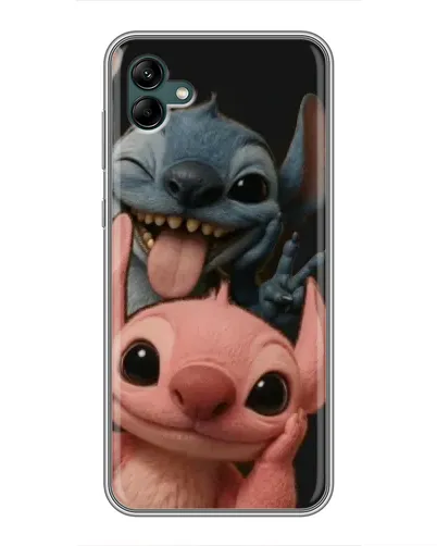 Чохол для Samsung Galaxy A04 з картинкою «Стіч та Ангел»