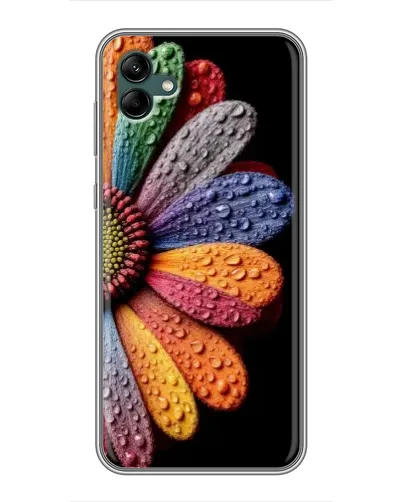 Чохол для Samsung Galaxy A04 з картинкою «Райдужна квітка»