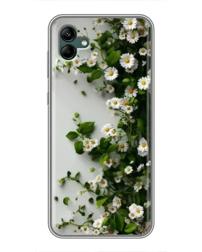 Чохол для Samsung Galaxy A04 з картинкою «Гілка дрібних білих квітів»