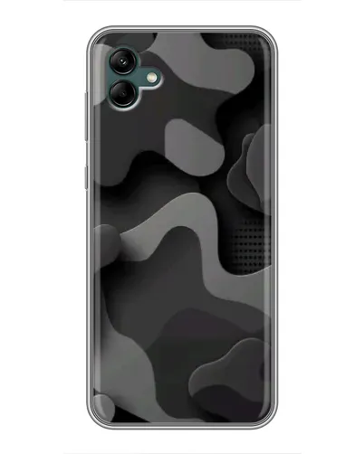 Чохол для Samsung Galaxy A04 з картинкою «Темний абстрактний камуфляж»