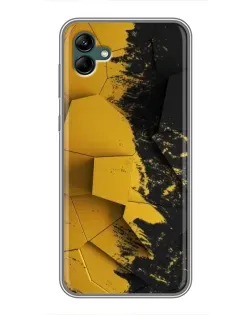 Чохол для Samsung Galaxy A04 з картинкою «Золоті уламки геометрії»