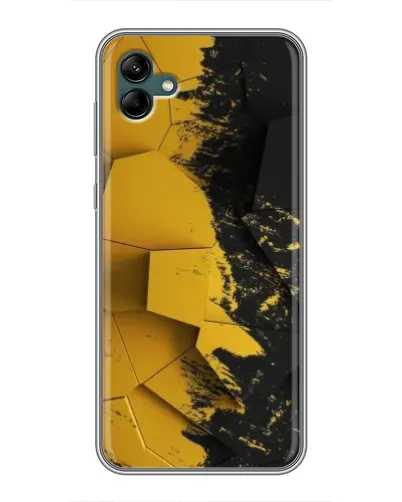Чохол для Samsung Galaxy A04 з картинкою «Золоті уламки геометрії»
