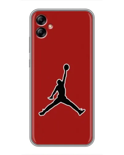 Чехол для Samsung Galaxy A04e (A042) с картинкой «Jordan Red Back» Чехол для Samsung Galaxy A04e (A042) с картинкой «Jordan Red Back»