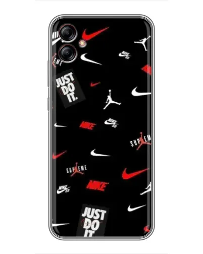 Чехол для Samsung Galaxy A04e (A042) с картинкой «Nike Mix Pattern» Чехол для Samsung Galaxy A04e (A042) с картинкой «Nike Mix Pattern»