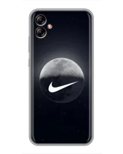 Чохол для Samsung Galaxy A04e (A042) з картинкою «Nike у стилі графіті»