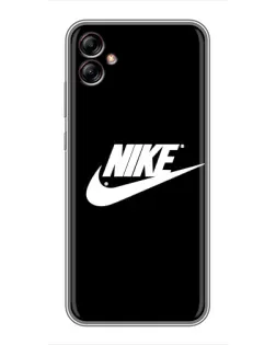 Чохол для Samsung Galaxy A04e (A042) з картинкою «Мазки фарби Nike»