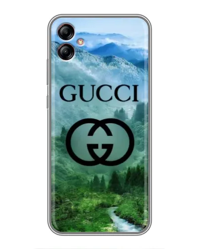 Чехол для Samsung Galaxy A04e (A042) с картинкой «Gucci — горный пейзаж»