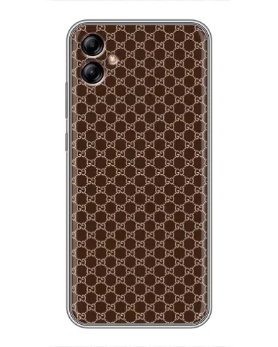 Чехол для Samsung Galaxy A04e (A042) с картинкой «Gucci — шоколадная сетка» Чехол для Samsung Galaxy A04e (A042) с картинкой «Gucci — шоколадная сетка»