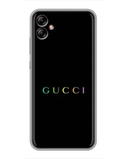 Чехол для Samsung Galaxy A04e (A042) с картинкой «Gucci — неоновый минимализм» Чехол для Samsung Galaxy A04e (A042) с картинкой «Gucci — неоновый минимализм»