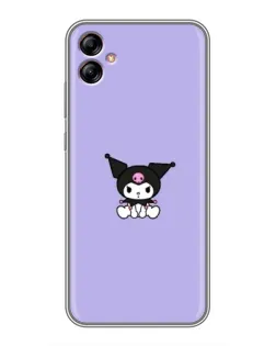 Чехол для Samsung Galaxy A04e (A042) с картинкой «Kuromi — фиолетовый минимализм» Чехол для Samsung Galaxy A04e (A042) с картинкой «Kuromi — фиолетовый минимализм»