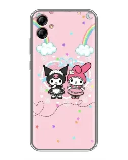 Чехол для Samsung Galaxy A04e (A042) с картинкой «My Melody и Kuromi» Чехол для Samsung Galaxy A04e (A042) с картинкой «My Melody и Kuromi»