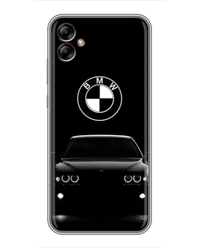 Чехол для Samsung Galaxy A04e (A042) с картинкой «BMW — взгляд из темноты»
