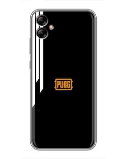 Чехол для Samsung Galaxy A04e (A042) с картинкой «PUBG — вертикальные линии»