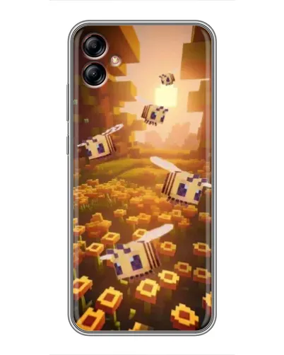 Чехол для Samsung Galaxy A04e (A042) с картинкой «Поле подсолнухов»