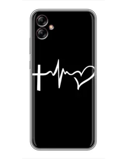 Чохол для Samsung Galaxy A04e (A042) з картинкою «Пульс віри»