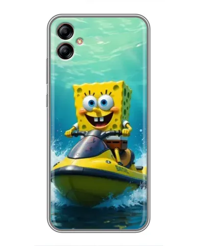 Чехол для Samsung Galaxy A04e (A042) с картинкой «Спанч Боб на гидроцикле» Чехол для Samsung Galaxy A04e (A042) с картинкой «Спанч Боб на гидроцикле»