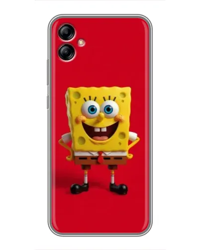 Чехол для Samsung Galaxy A04e (A042) с картинкой «Спанч Боб на красном» Чехол для Samsung Galaxy A04e (A042) с картинкой «Спанч Боб на красном»
