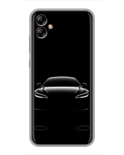 Чехол для Samsung Galaxy A04e (A042) с картинкой «Силуэт Tesla Night» Чехол для Samsung Galaxy A04e (A042) с картинкой «Силуэт Tesla Night»
