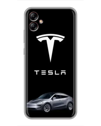 Чехол для Samsung Galaxy A04e (A042) с картинкой «Tesla Model Y» Чехол для Samsung Galaxy A04e (A042) с картинкой «Tesla Model Y»