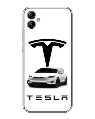 Чехол для Samsung Galaxy A04e (A042) с картинкой «Tesla White Style» Чехол для Samsung Galaxy A04e (A042) с картинкой «Tesla White Style»