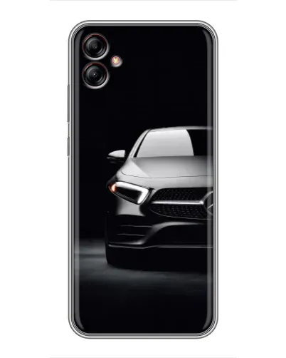 Чехол для Samsung Galaxy A04e (A042) с картинкой «Свет фар Mercedes»