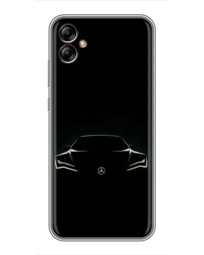 Чехол для Samsung Galaxy A04e (A042) с картинкой «Mercedes — силуэт авто» Чехол для Samsung Galaxy A04e (A042) с картинкой «Mercedes — силуэт авто»
